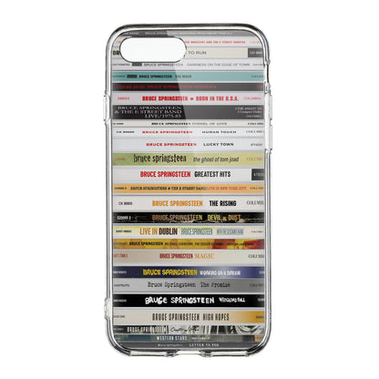 Bruce Springsteen Albums CD Collection Retro Phone Case
