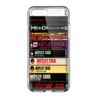 Motley Crue Albums Cassette Collection Retro Phone Case