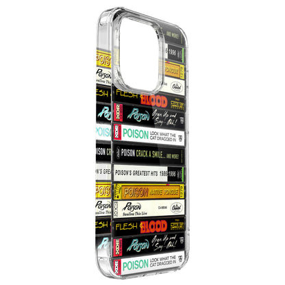 Poison Albums Cassette Collection Retro Phone Case