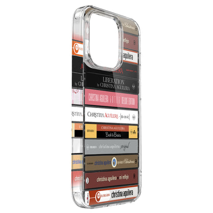 Christina Aguilera Albums Cassette Collection Retro Phone Case