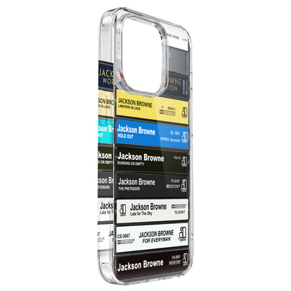Jackson Browne Albums Cassette Collection Retro Phone Case
