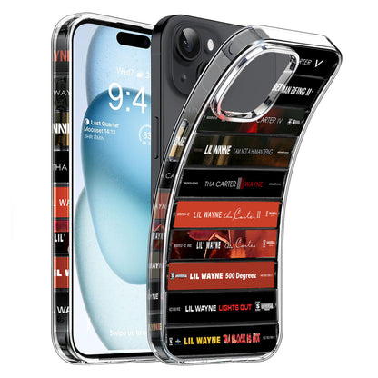 Lil Wayne Albums Cassette Collection Retro Phone Case
