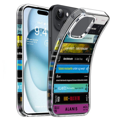 Alanis Morissette Albums Cassette Collection Retro Phone Case