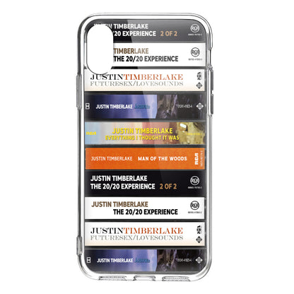 Justin Timberlake Albums Cassette Collection Retro Phone Case