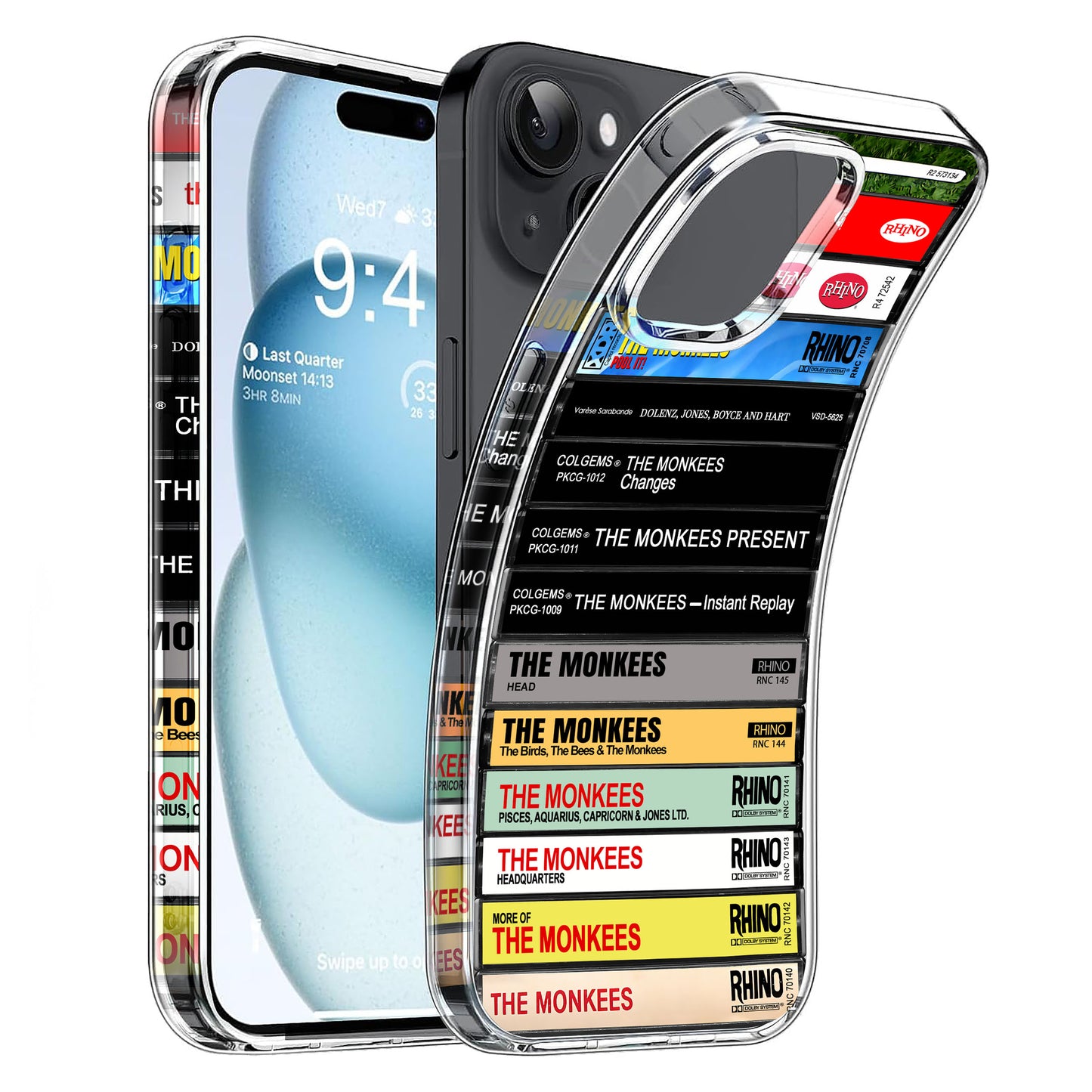The Monkees Albums Cassette Collection Retro Phone Case