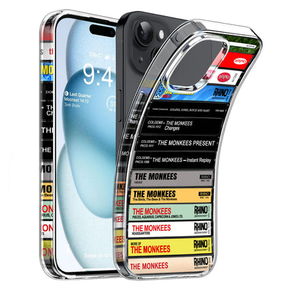 The Monkees Albums Cassette Collection Retro Phone Case