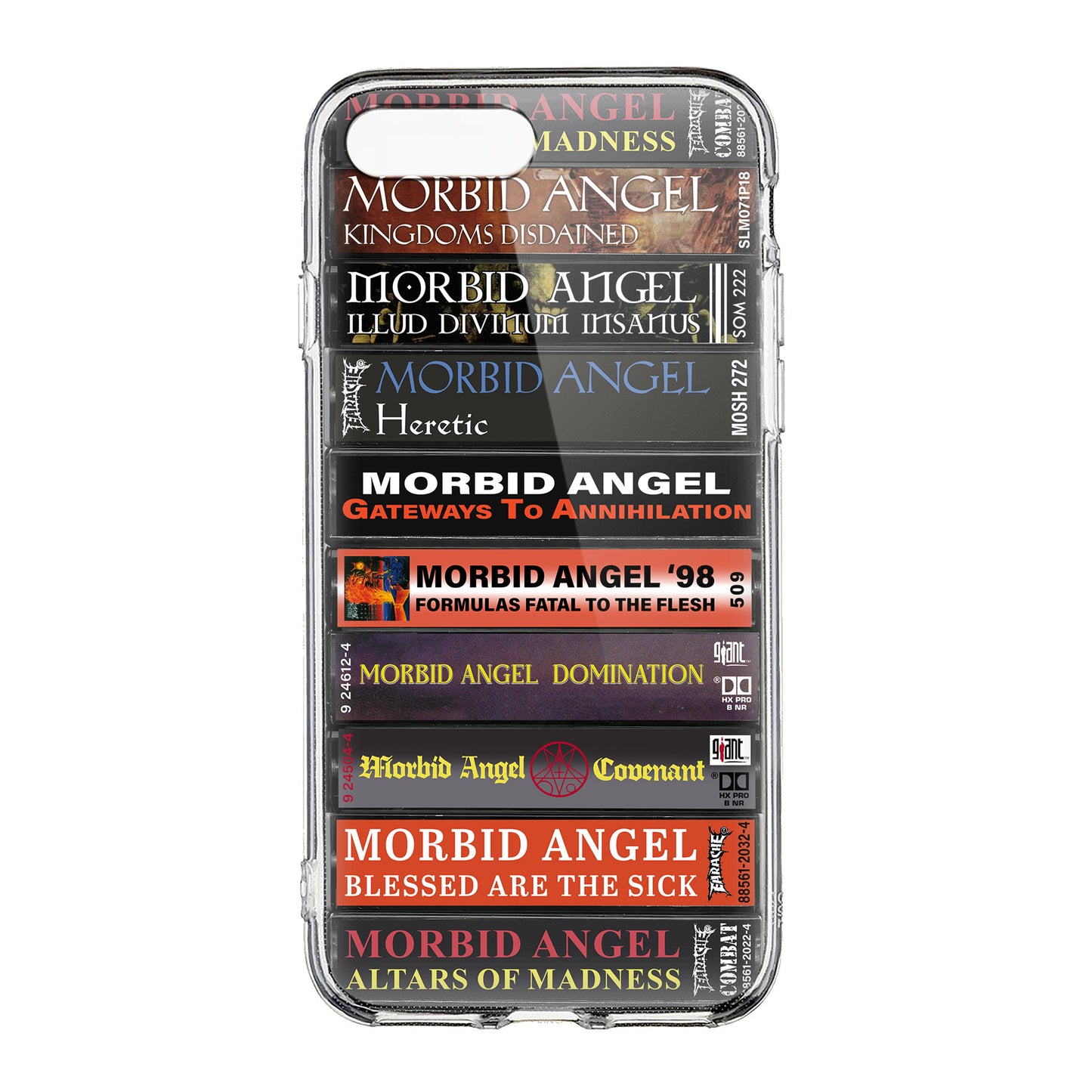 Morbid Angel Albums Cassette Collection Retro Phone Case