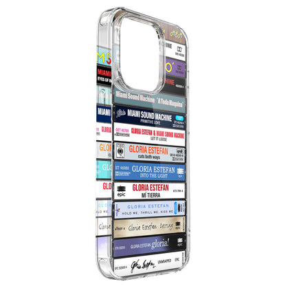 Miami Sound Machine Albums Cassette Collection Retro Phone Case