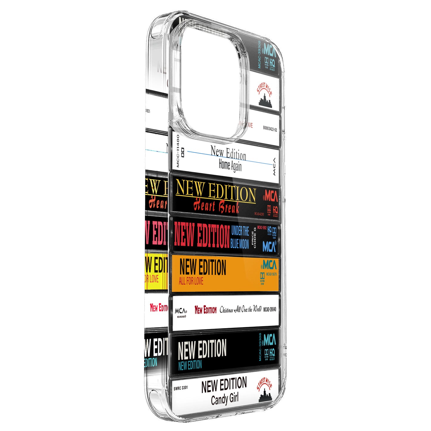 New Edition Albums Cassette Collection Retro Phone Case