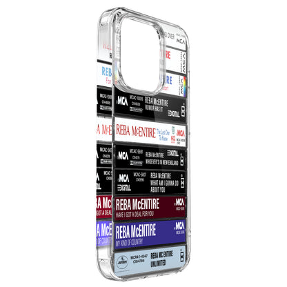 Reba McEntire Albums Cassette Collection Retro Phone Case