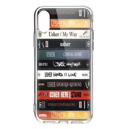 Usher Albums Cassette Collection Retro Phone Case