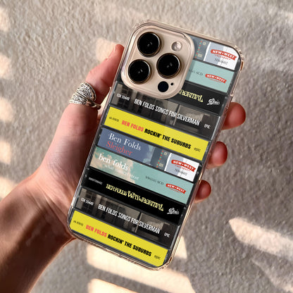 Ben Folds Albums Cassette Collection Retro Phone Case