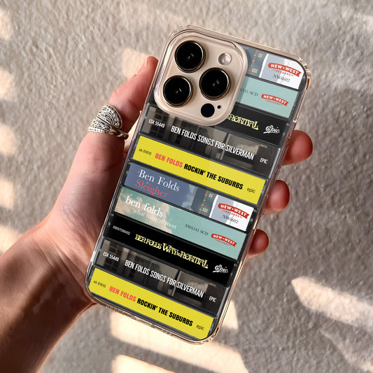 Ben Folds Albums Cassette Collection Retro Phone Case