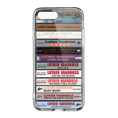 Luther Vandross Albums Cassette Collection Retro Phone Case