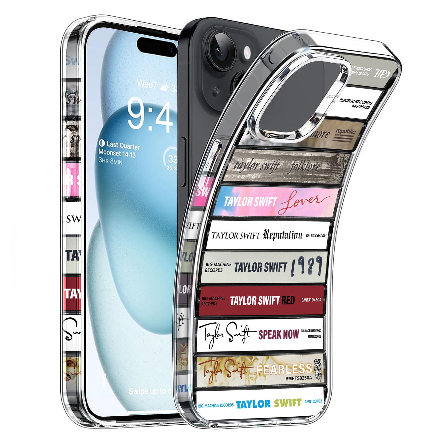 Taylor Swift Albums Cassette Collection Retro Phone Case