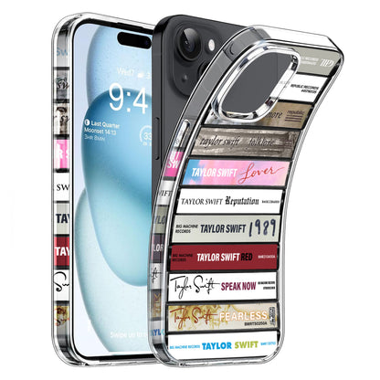 Taylor Swift Albums Cassette Collection Retro Phone Case