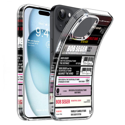 Bob Seger Albums Cassette Collection Retro Phone Case