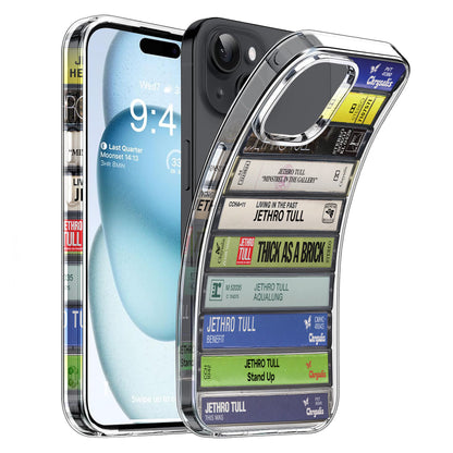 Jethro Tull Albums Cassette Collection Retro Phone Case