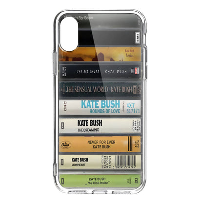 Kate Bush Albums Cassette Collection Retro Phone Case