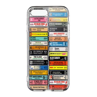 70s Classic Music Albums Cassette Collection Retro Phone Case