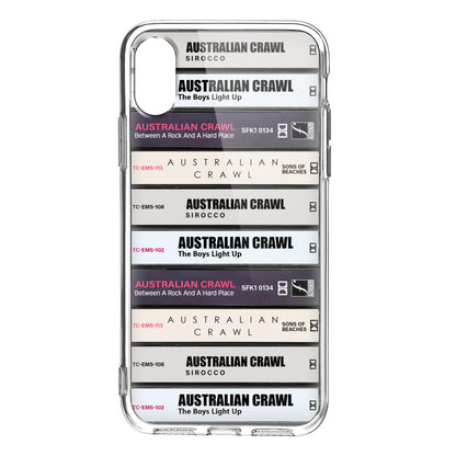 Australian Crawl Albums Cassette Collection Retro Phone Case