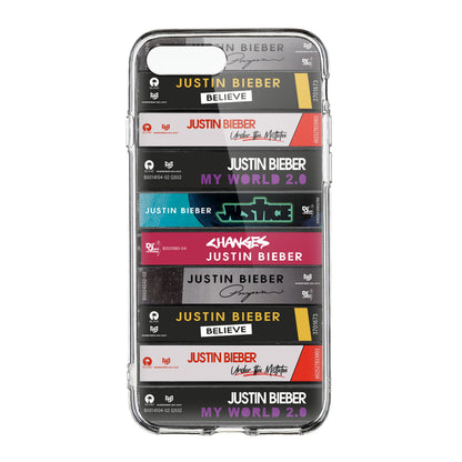 Justin Bieber Albums Cassette Collection Retro Phone Case