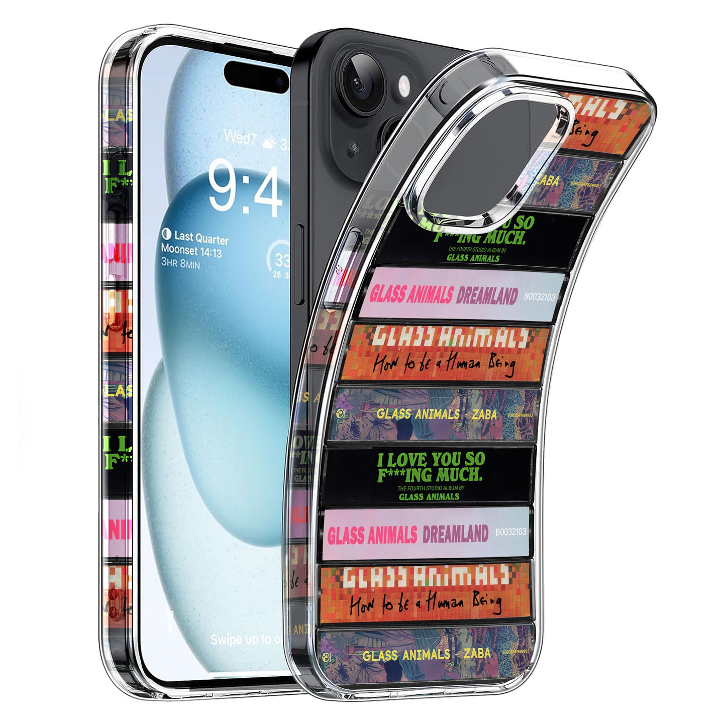 Glass Animals Albums Cassette Collection Retro Phone Case