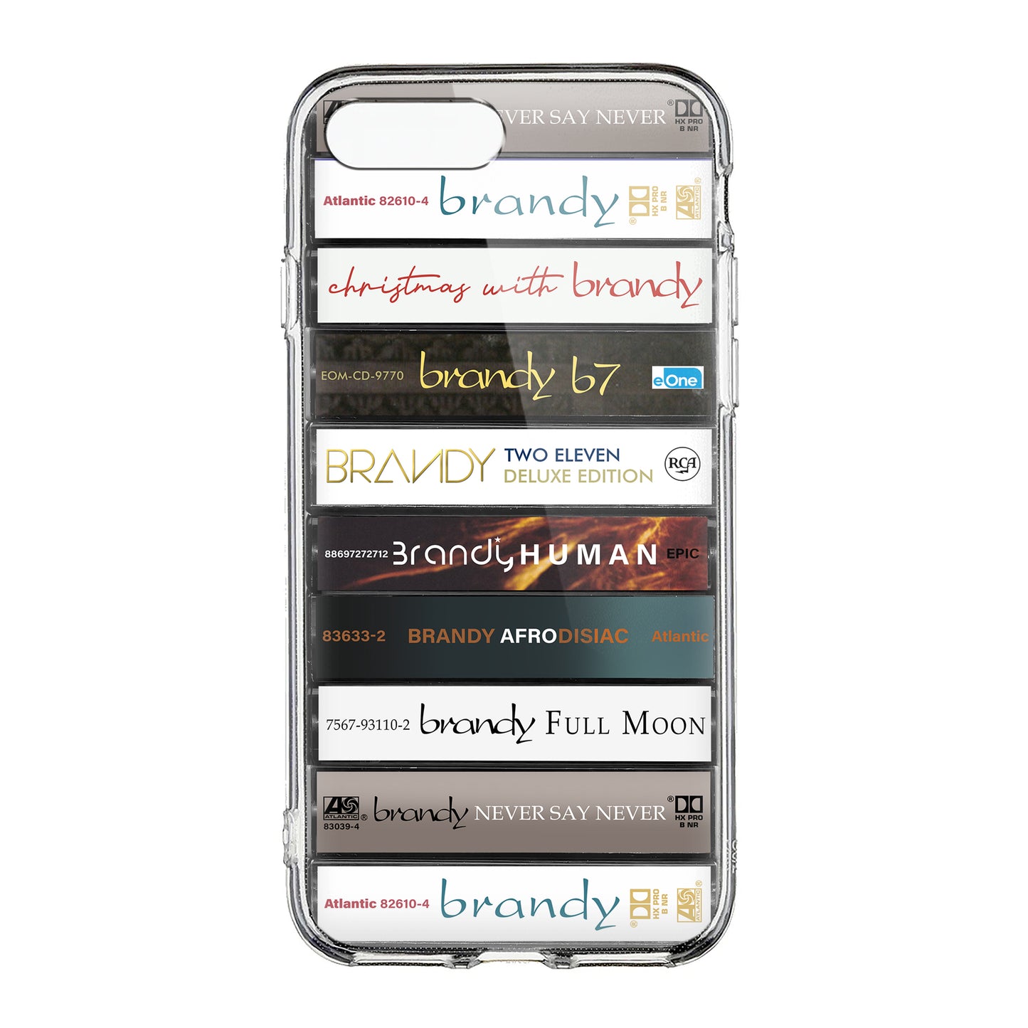 Brandy Norwood Albums Cassette Collection Retro Phone Case