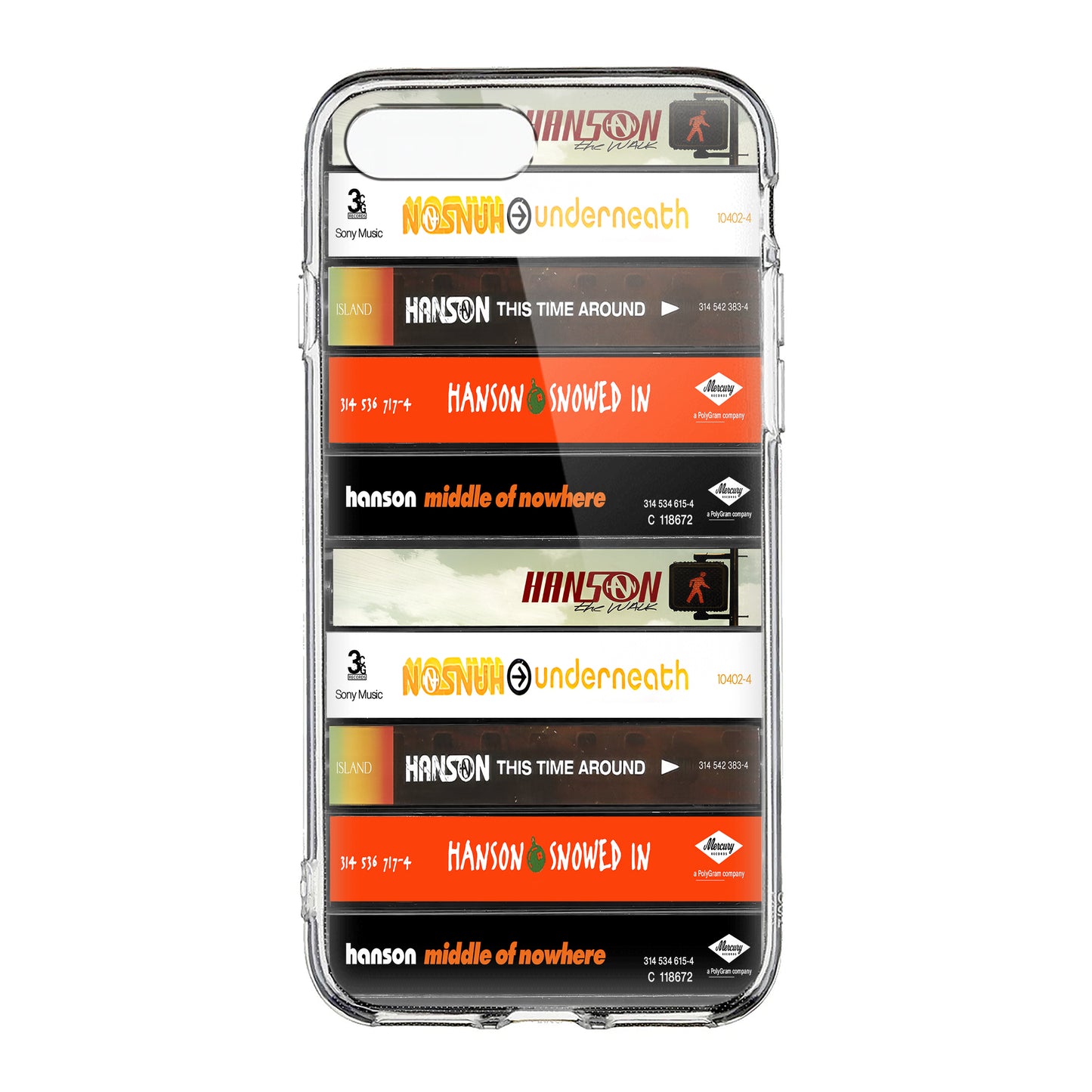 Hanson Albums Cassette Collection Retro Phone Case
