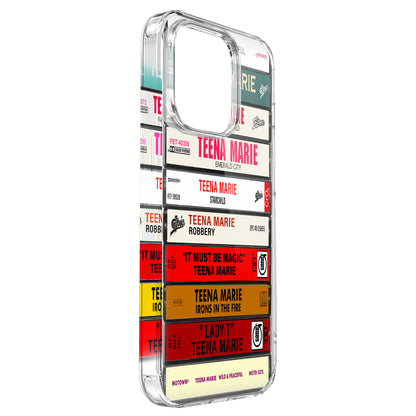 Teena Marie Albums Cassette Collection Retro Phone Case