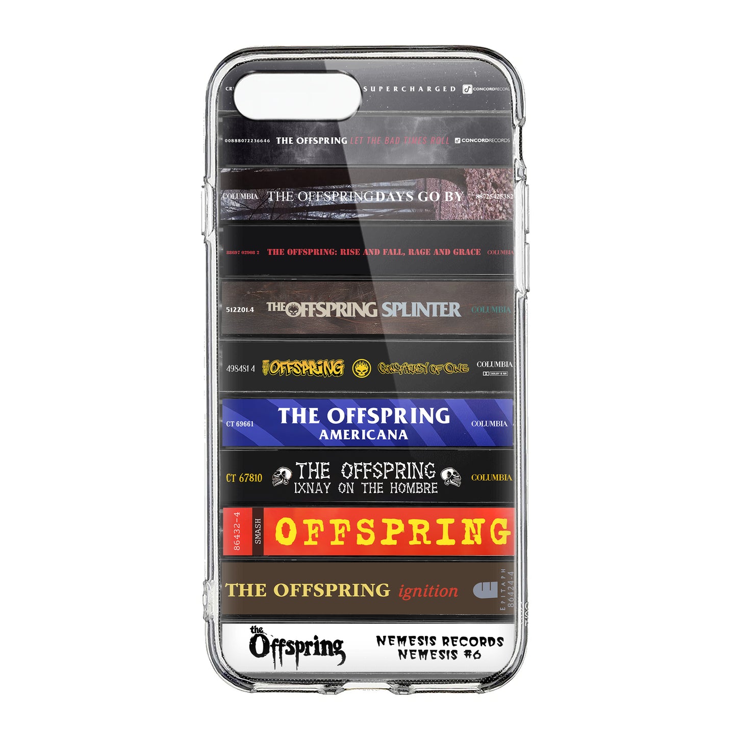 The Offspring Albums Cassette Collection Retro Phone Case