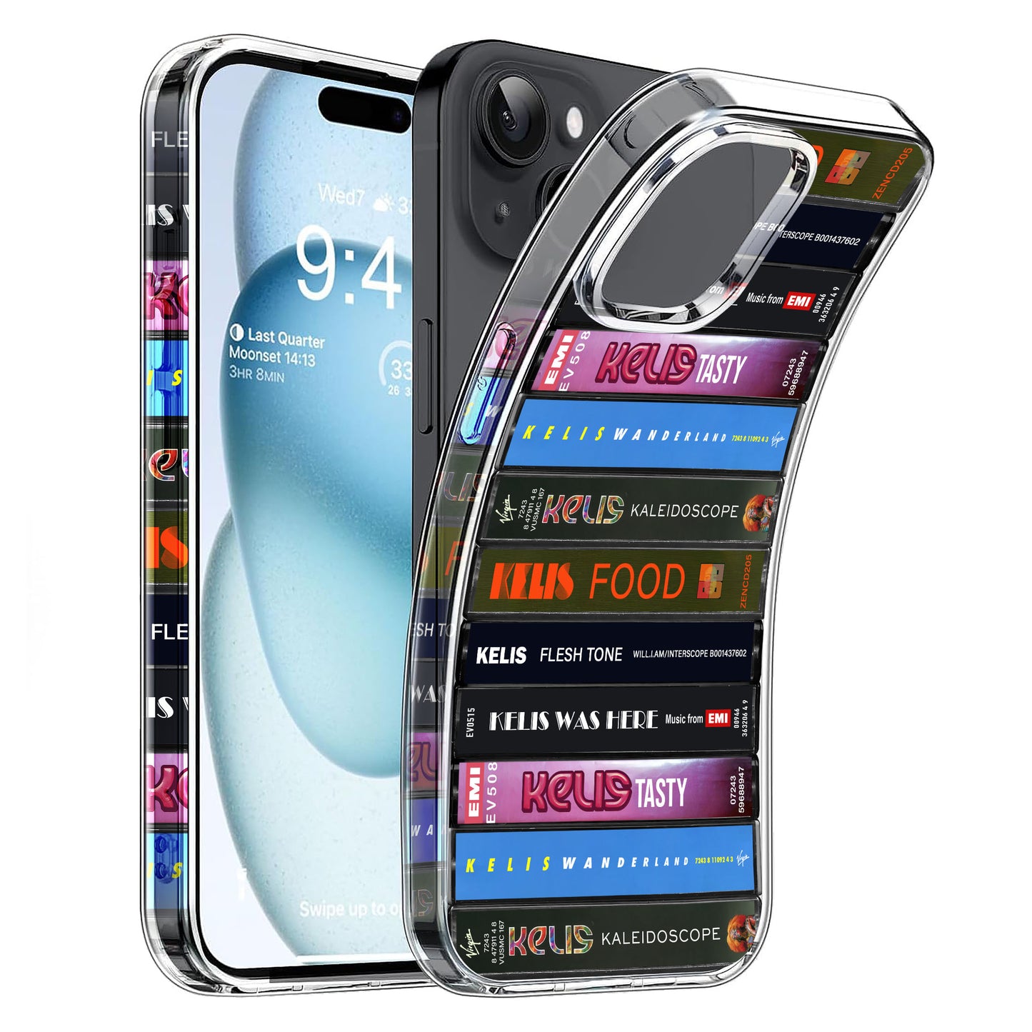 Kelis Albums Cassette Collection Retro Phone Case