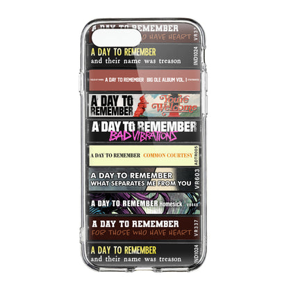 A Day to Remember Albums Cassette Collection Retro Phone Case