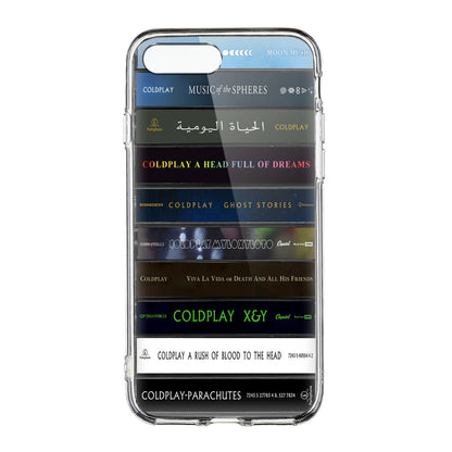 Coldplay Albums Cassette Collection Retro Phone Case