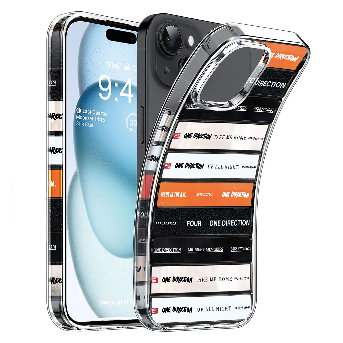 One Direction Albums Cassette Collection Retro Phone Case