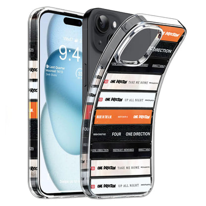 One Direction Albums Cassette Collection Retro Phone Case