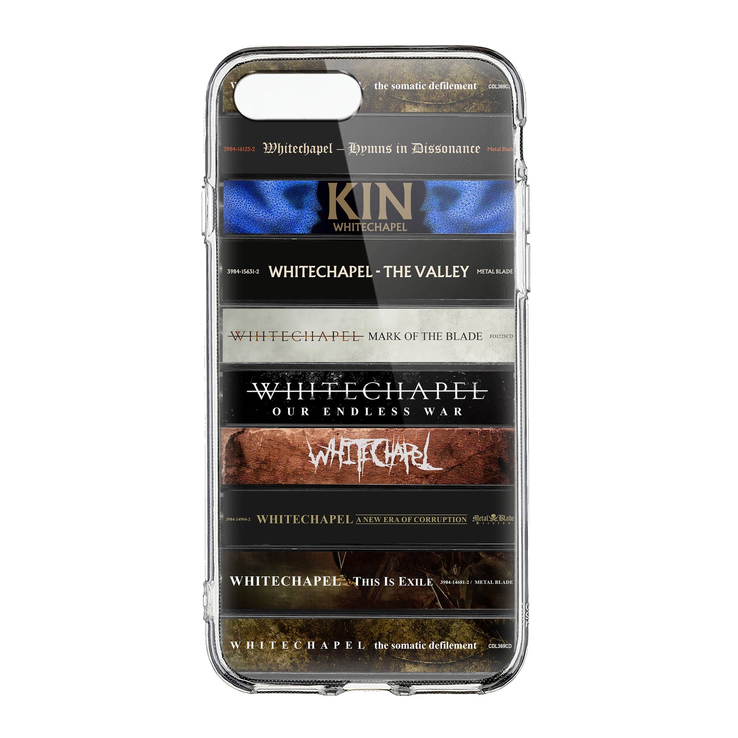 Whitechapel Albums Cassette Collection Retro Phone Case