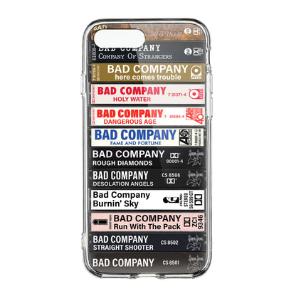 Bad Company Albums Cassette Collection Retro Phone Case