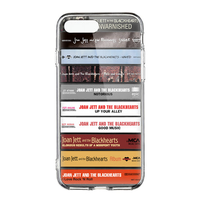Joan Jett & The Blackhearts Albums Cassette Collection Retro Phone Case