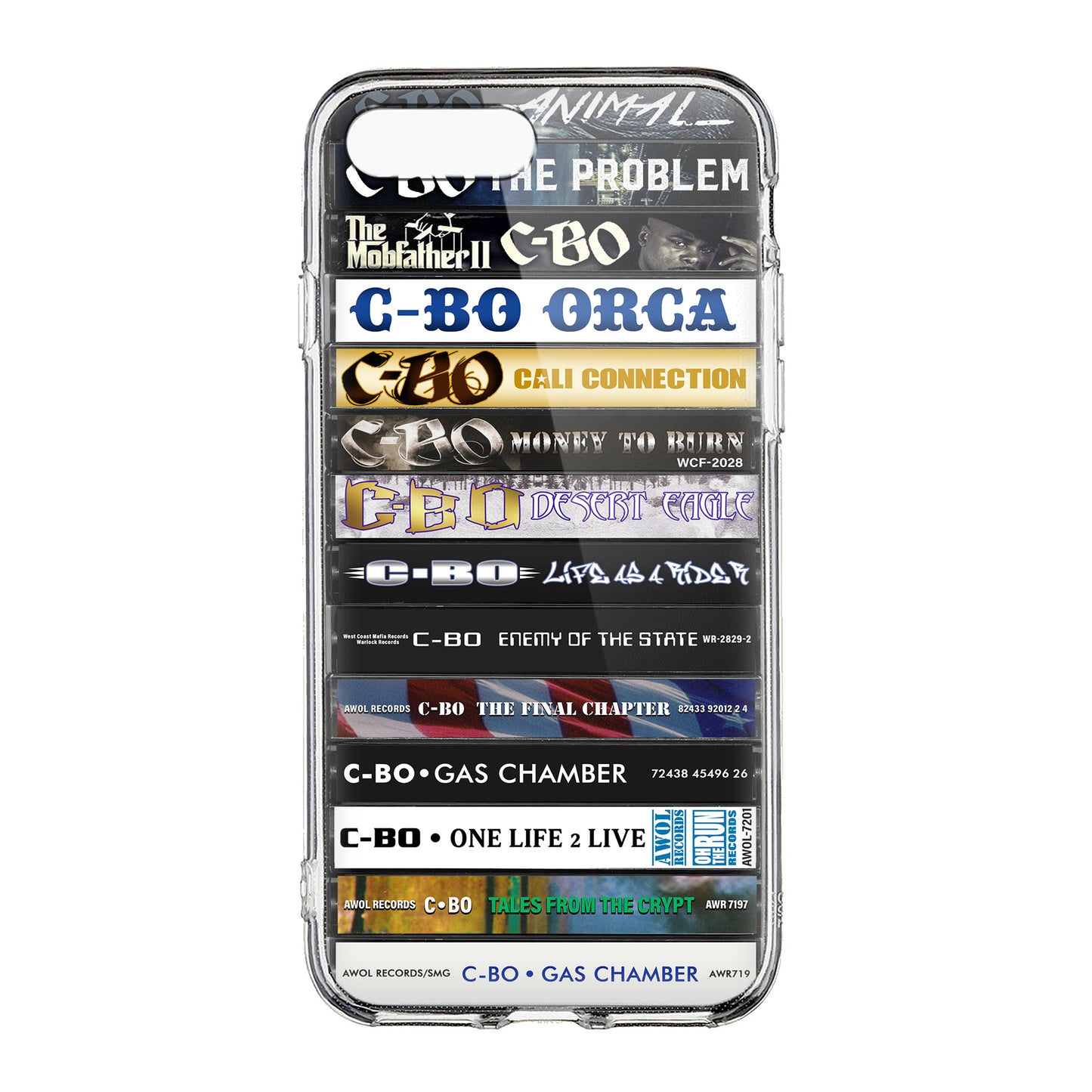 C-Bo Albums Cassette Collection Retro Phone Case