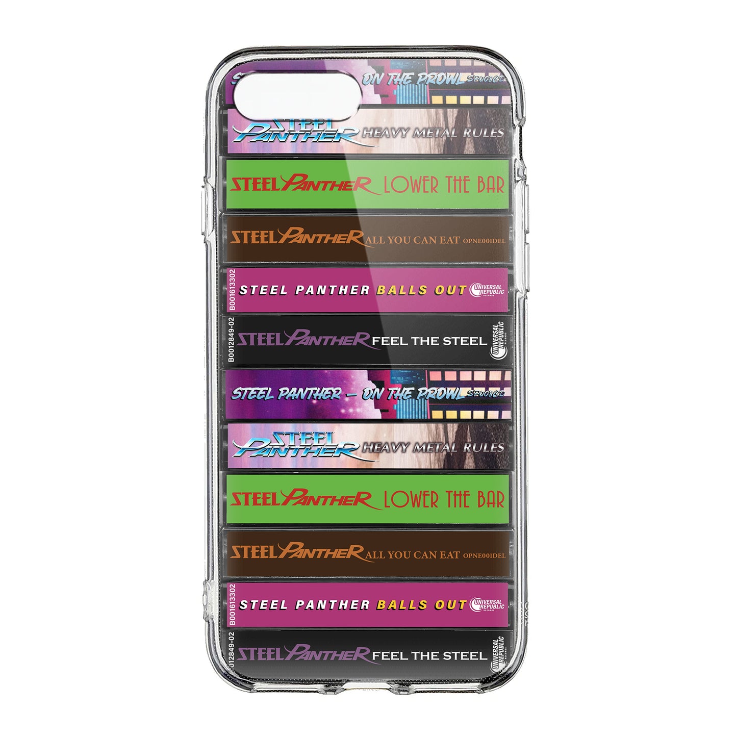 Steel Panther Albums Cassette Collection Retro Phone Case