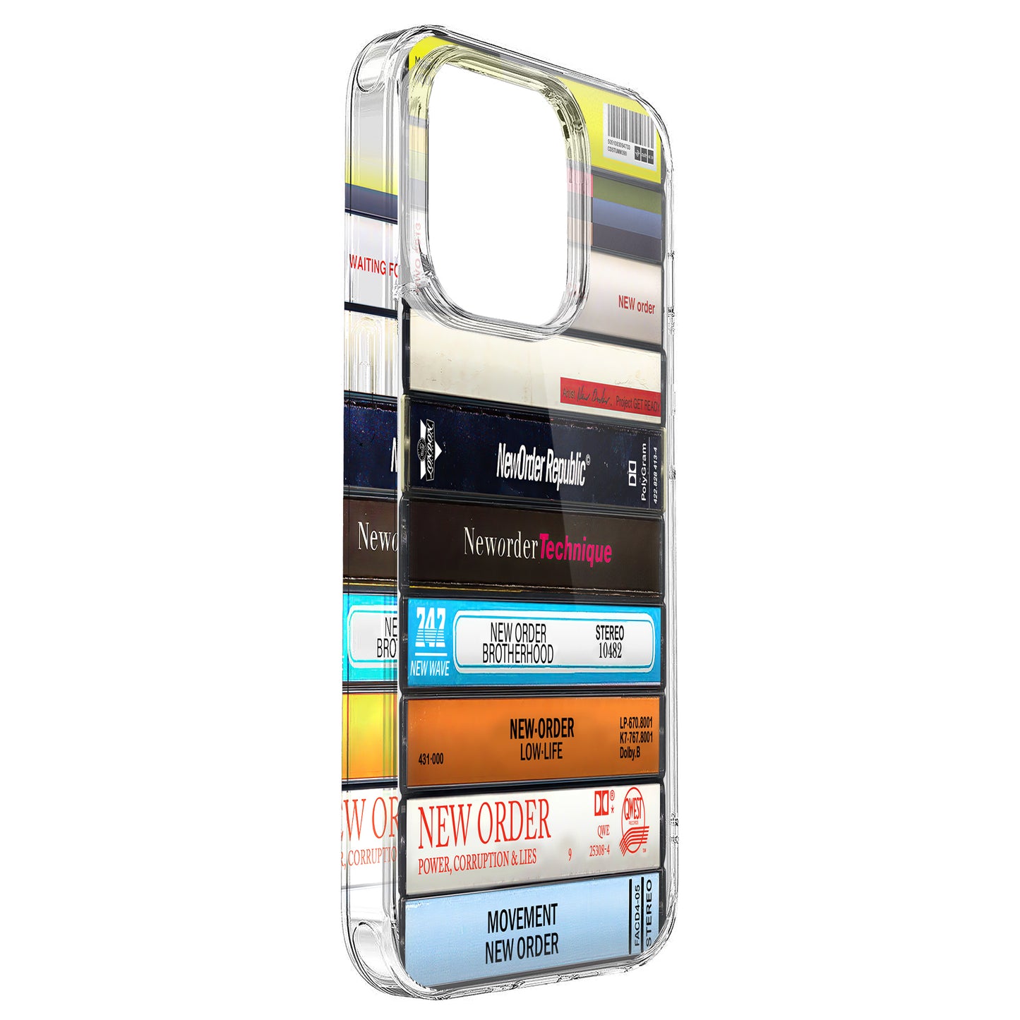 New Order Albums Cassette Collection Retro Phone Case