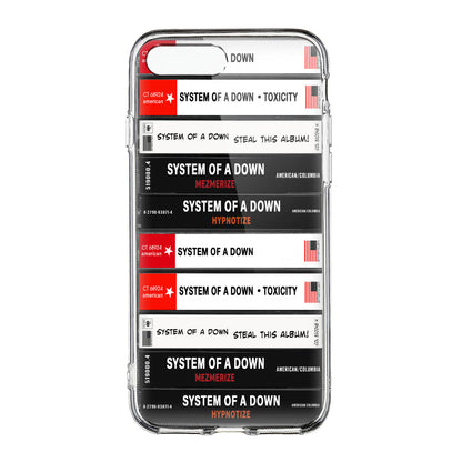 System Of A Down Albums Cassette Collection Retro Phone Case
