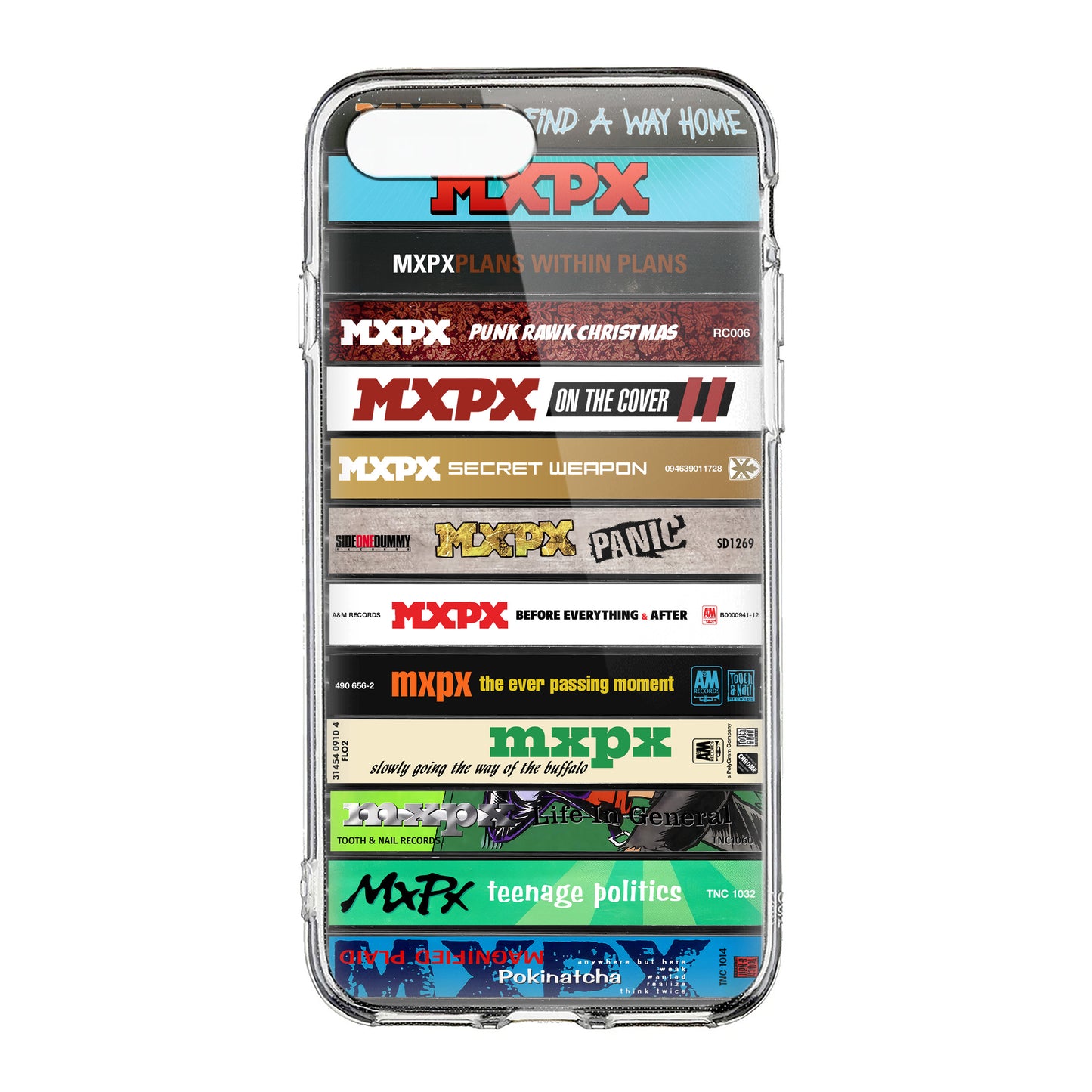 MxPx Albums Cassette Collection Retro Phone Case