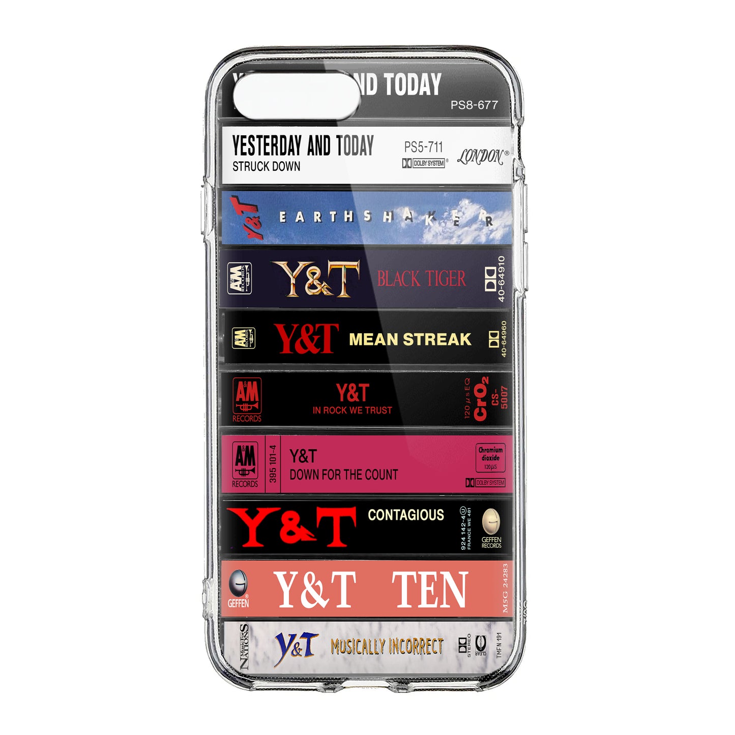 Y&T Albums Cassette Collection Retro Phone Case