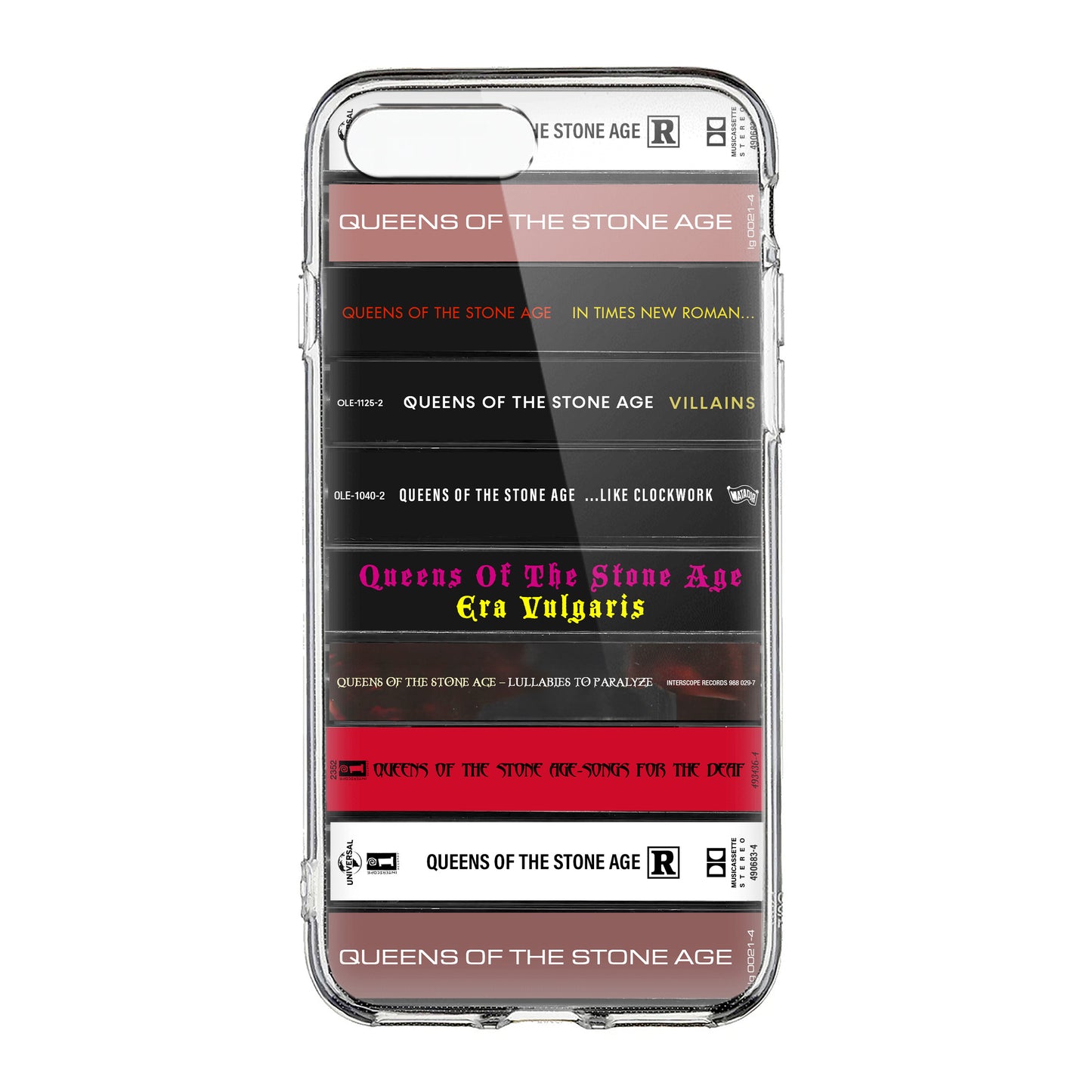 Queens of the Stone Age Albums Cassette Collection Retro Phone Case