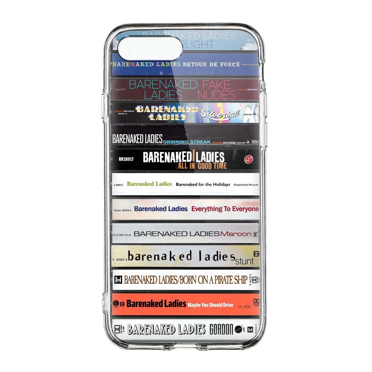 Barenaked Ladies Albums Cassette Collection Retro Phone Case