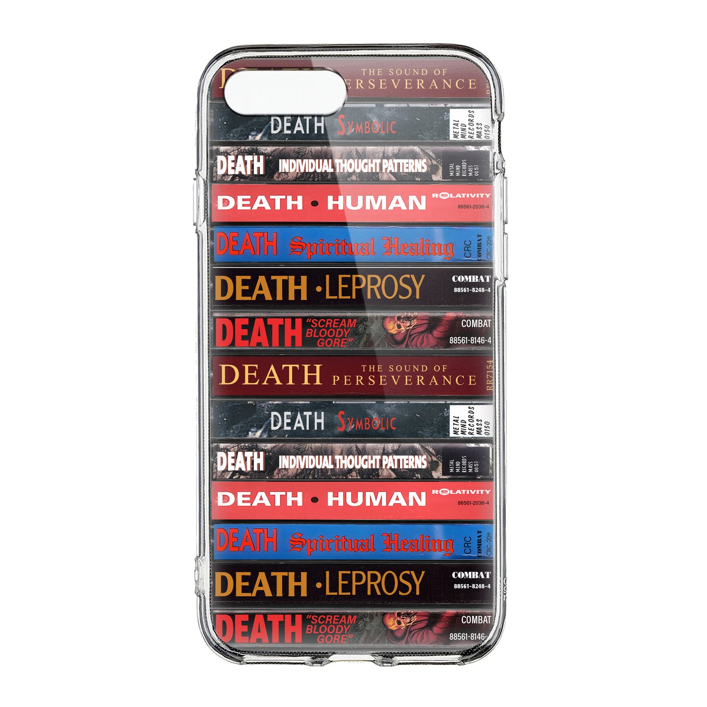 Death Albums Cassette Collection Retro Phone Case