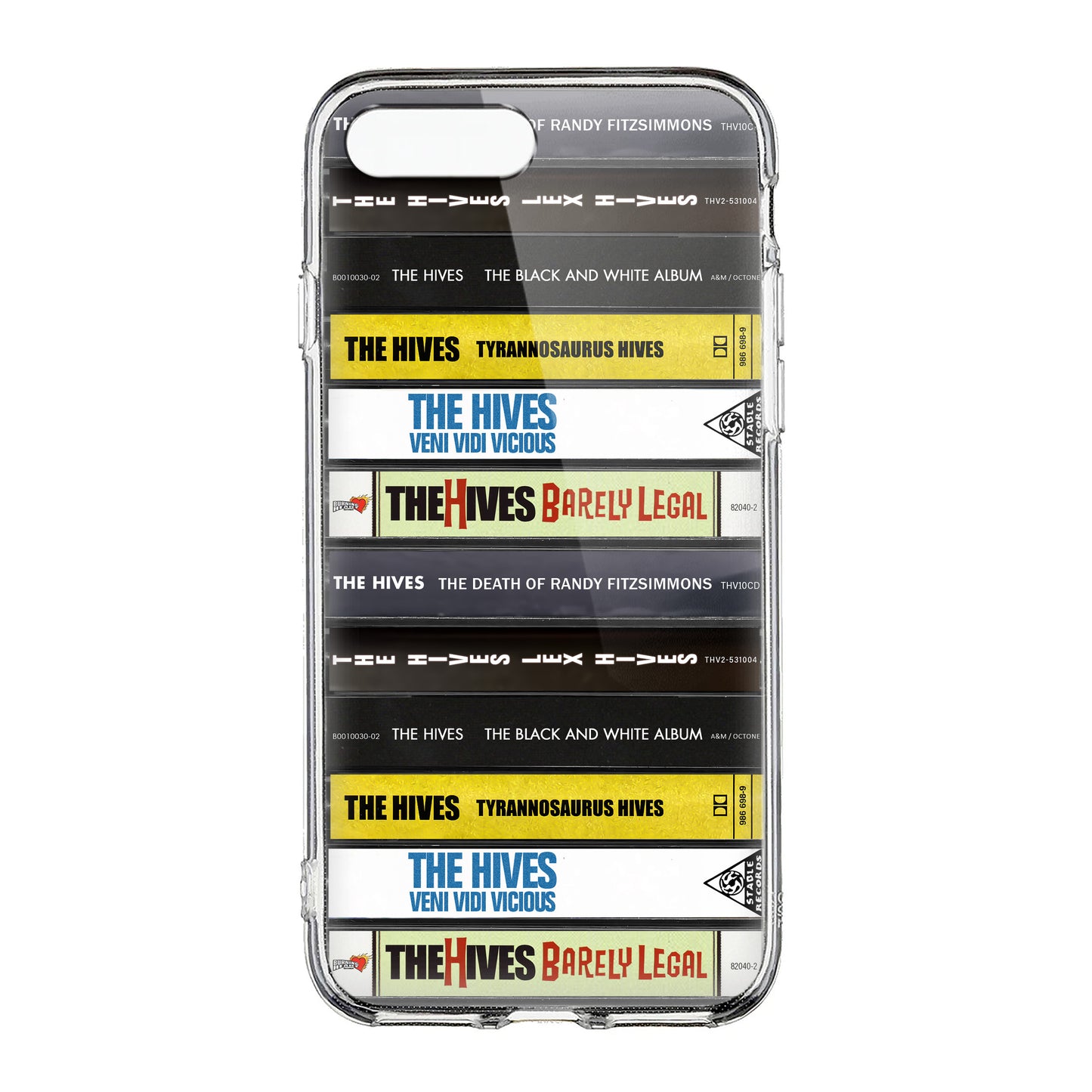 The Hives Albums Cassette Collection Retro Phone Case