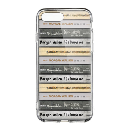 Morgan Wallen Albums Cassette Collection Retro Phone Case